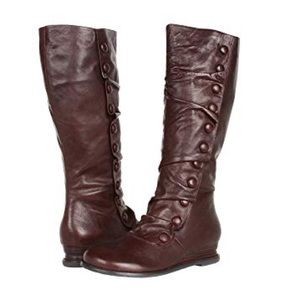 Miz Moos leather wide-calf boots (Miz Mooz Bloom)